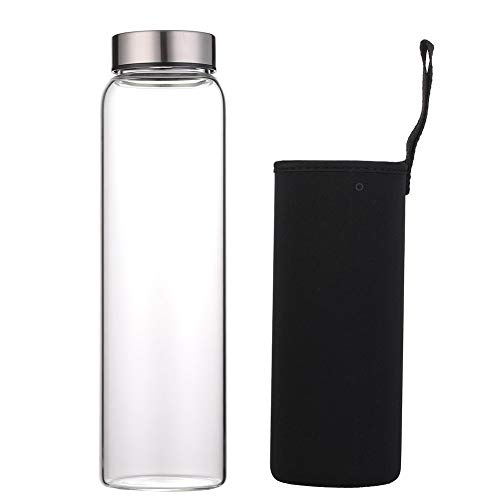 High Borosilicate with Neoprene Sleeve Leak Proof Lid 