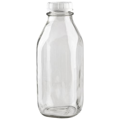 Glass Milk Bottle
