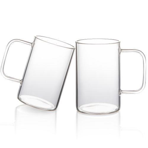 Clear Glass Coffee Mugs