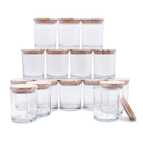 Glass Candle Jars