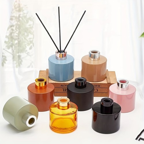 Glass Essential Oil Diffuser Bottles Wooden Sticks