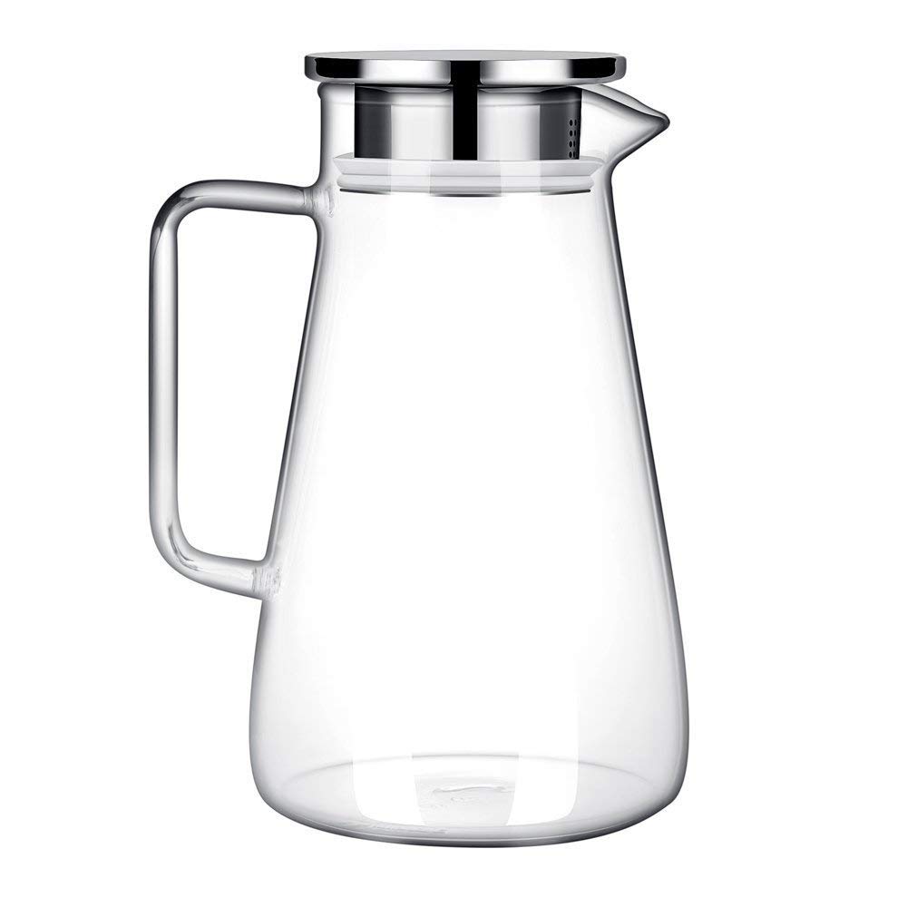 52 Ounces Borosilicate Glass Pitcher with Handle