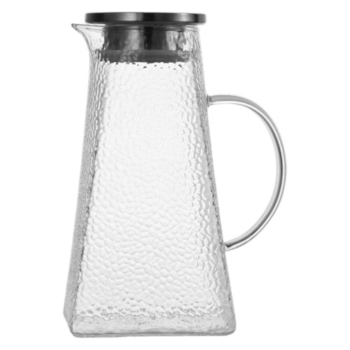 Glass Pitcher With Lid
