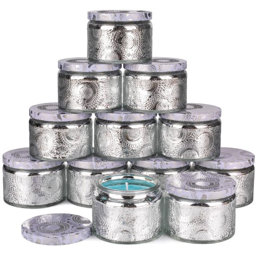 Customized Glass Candle Jars