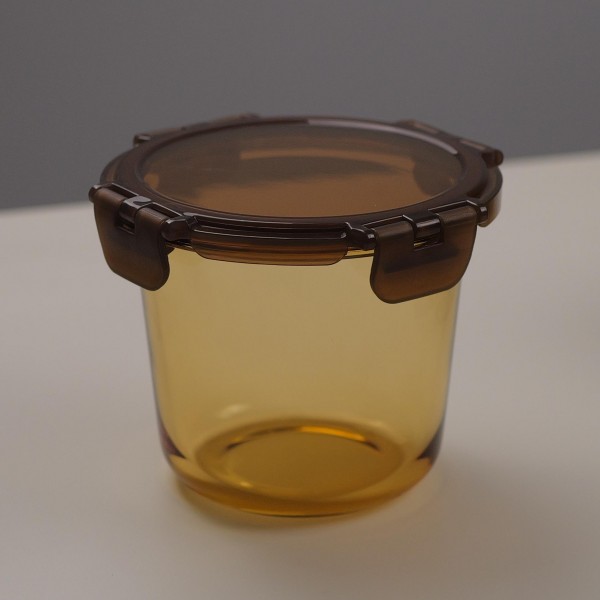 Glass Food Storage Jars Containers Set With Lid