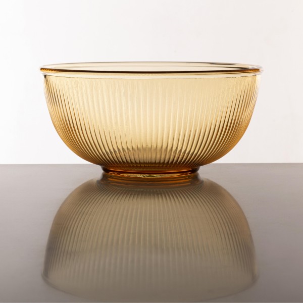Custom Logo Glass Bowl Borosilicate Glass Milk Mixing Bowl Set for Kitchen Baking Prepping Serving Cooking